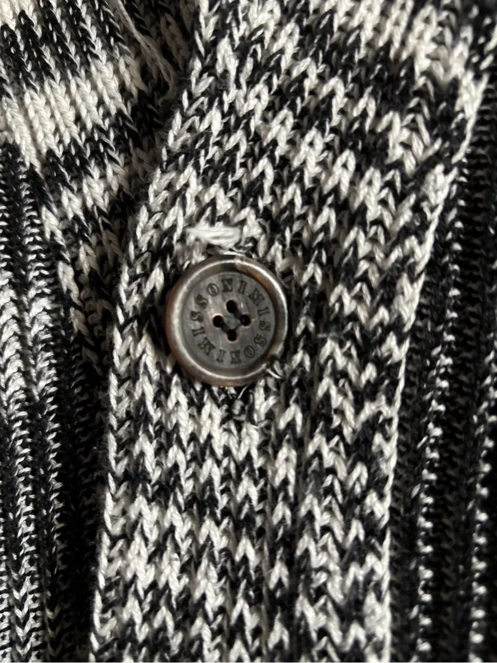 Vintage Missoni Italy Space Dye Cardigan Size L Oversized Sweater